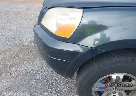 2004 Honda Pilot Ex из США, поврежденный, VIN 5FNYF18444B005546